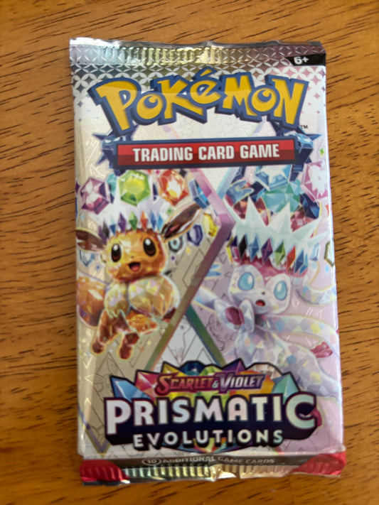 Pokémon TCG: Scarlet & Violet— Prismatic Evolutions Booster Pack