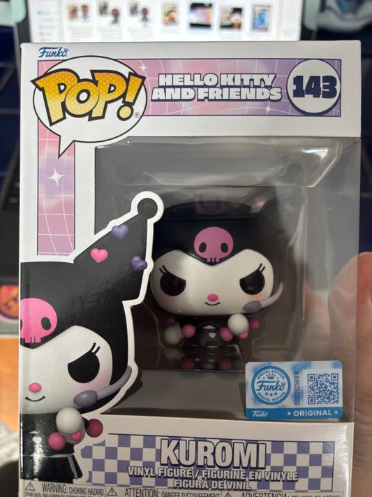 Funko Sanrio Pop! Hello Kitty  & Friends : Kuromi #143 Gamer Exclusive