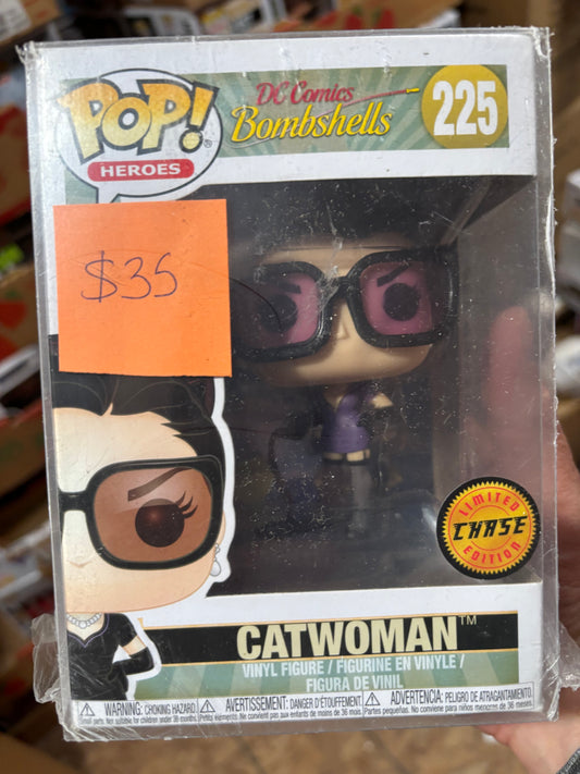 DC Comics Pop! Catwoman #225 Dc Bombshells Chase