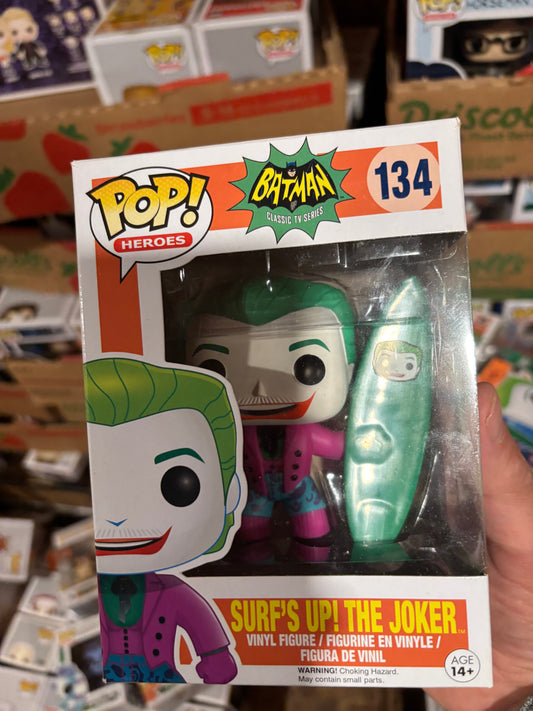 DC Comics Pop! Joker #134  Surf's up! The Joker  Batman '67