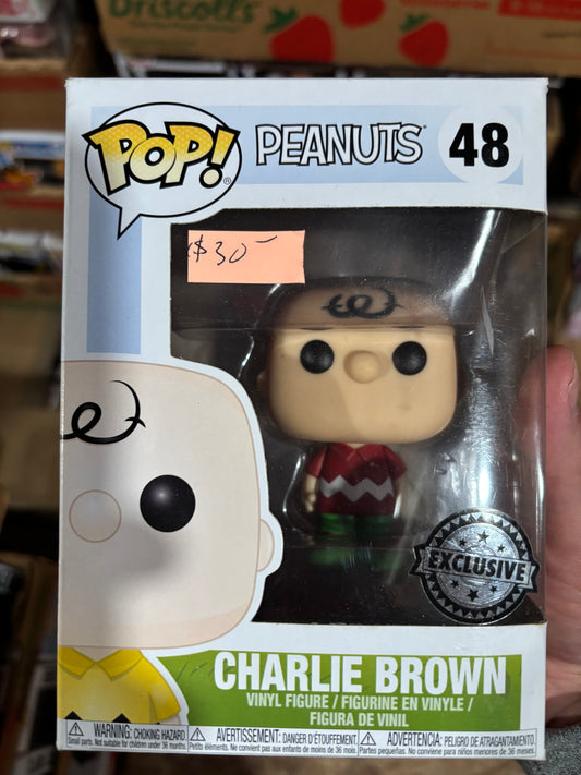 Funko Pop! Peanuts Charlie Brown : Charlie Brown #48 Shared Exclusive