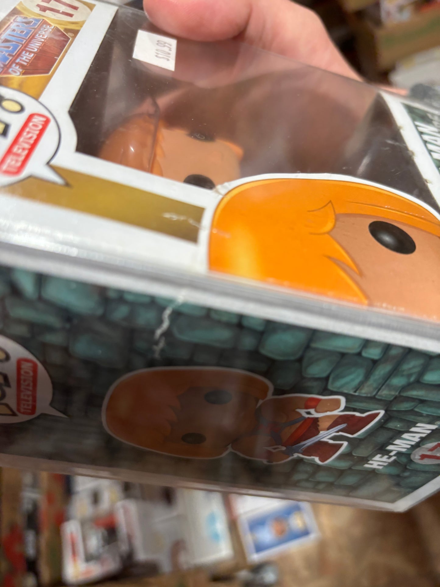 Funko Pop! He-man #17 Masters of the Universe Box Damage