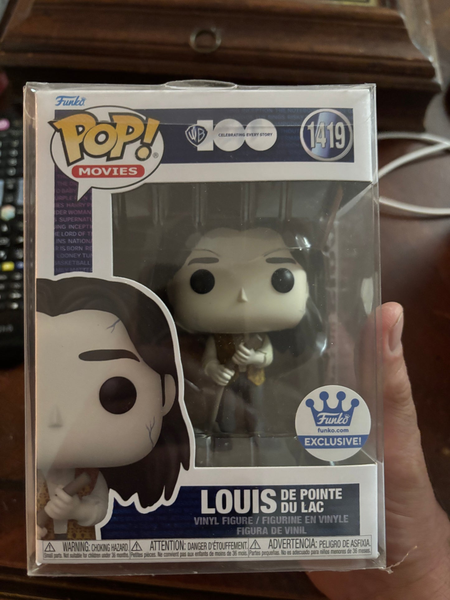 Funko Pop : wb100 : Interview with a vampire : Louis de Pointe du Lac #1419 Funko Store Exclusive