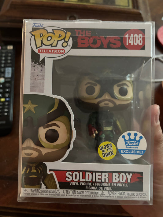 Funko Pop! TV: The Boys - Soldier Boy #1408 Funko Store Exclusive