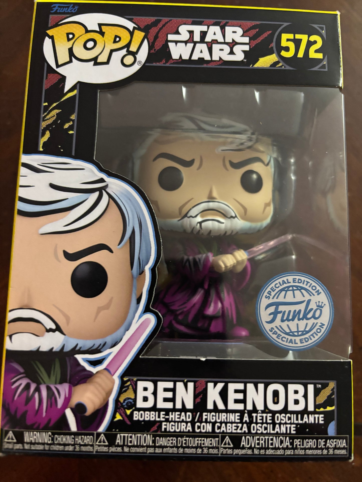 Star Wars Pop! Star Wars Pop!  Ben Kenobi #572 Shared Exclusive