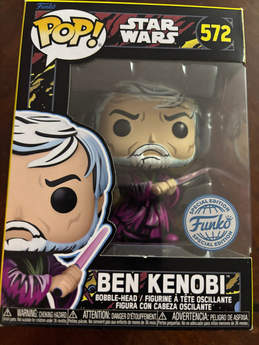 Star Wars Pop! Star Wars Pop!  Ben Kenobi #572 Shared Exclusive