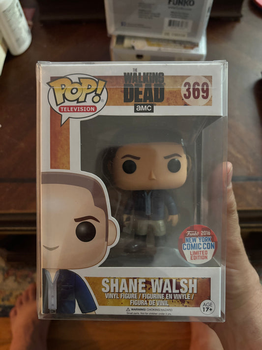 FUNKO POP! Television : Walking Dead : Shane Walsh #369 2016 New York Comic Con
