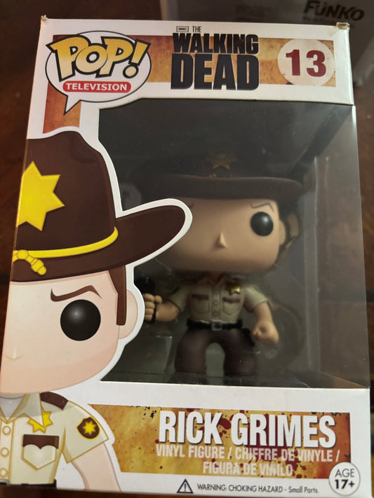FUNKO POP! Television : Walking Dead : Rick Grimes #13