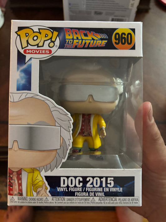 FUNKO POP! Movies : Back to the Future : Doc 2015 #960