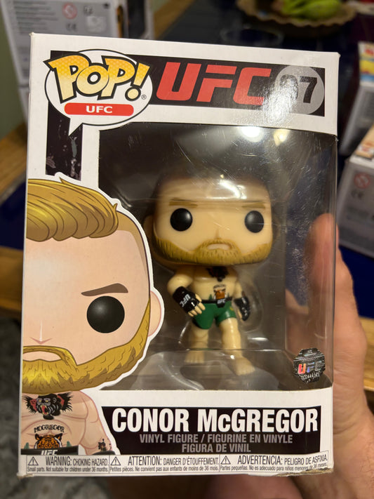 Funko UFC Pop :  Connor Mcgregor #57 Damaged Box