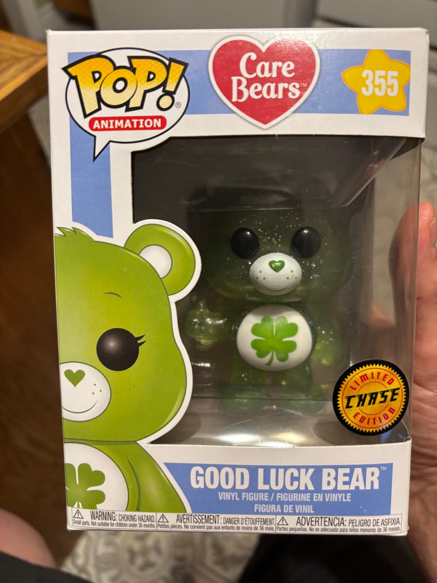 Funko Pop! Care Bears  - Good Luck Bear #355 Chase