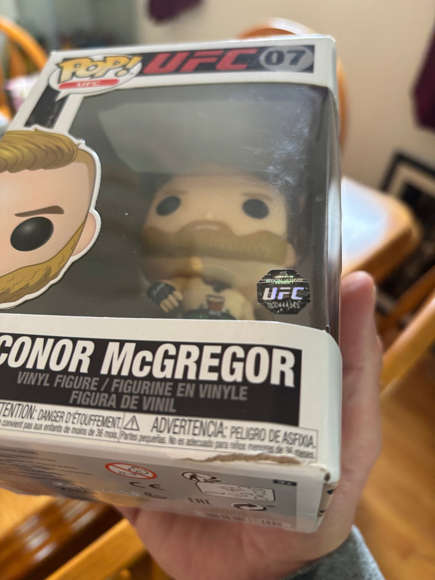 Funko UFC Pop :  Connor Mcgregor #57 Damaged Box