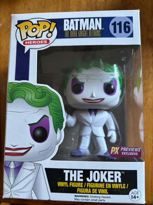 DC Comics Pop! The Dark Knight Returns : Joker #116 px Previews exclusive