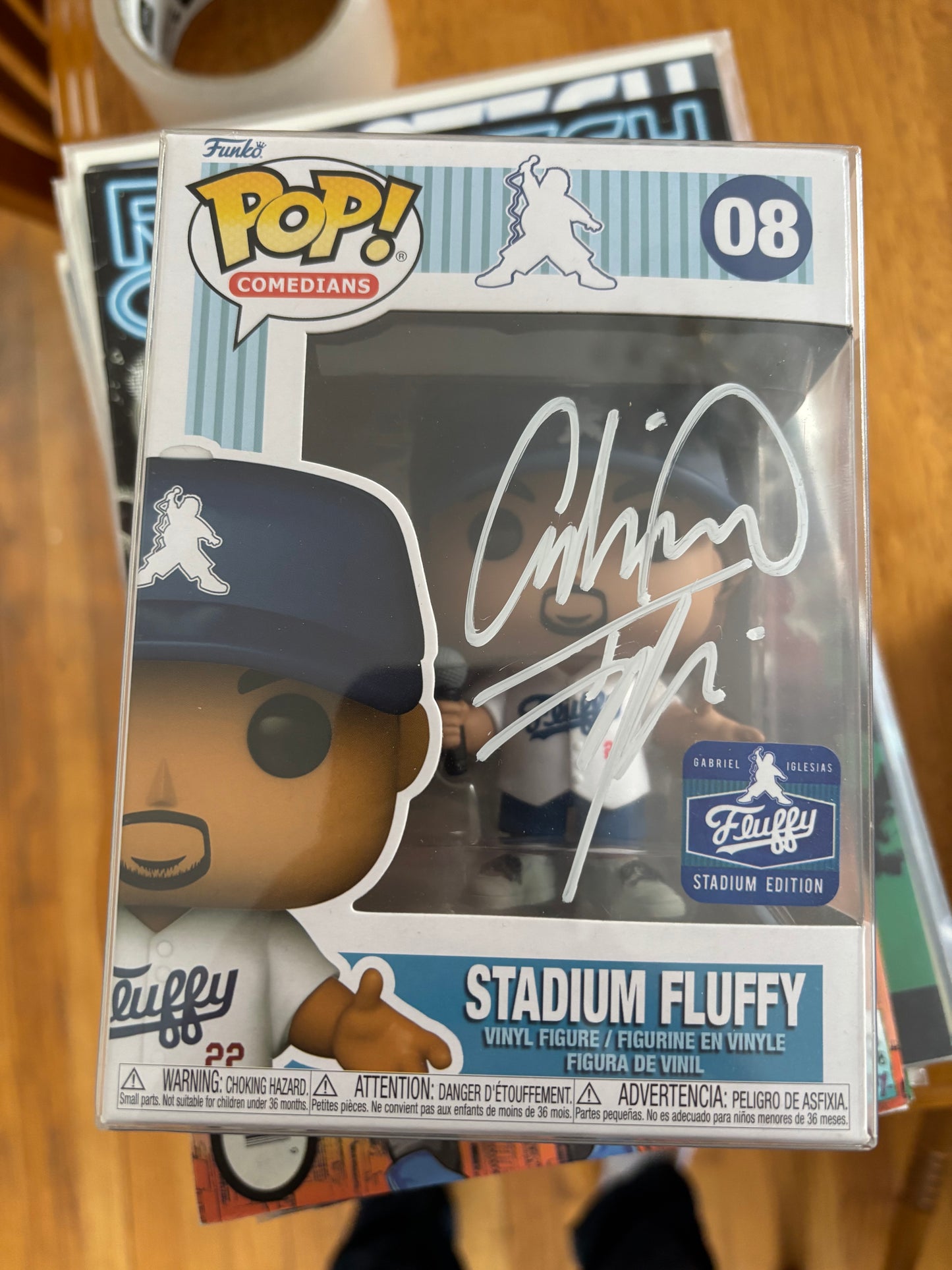 Funko Fluffy Stadium Edition : Stadium Fluffy #08 Autograph Auto