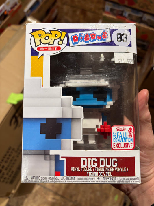 Funko Pop! 8-bit : Dig Dug #03 2017 Fall Convention Exclusive