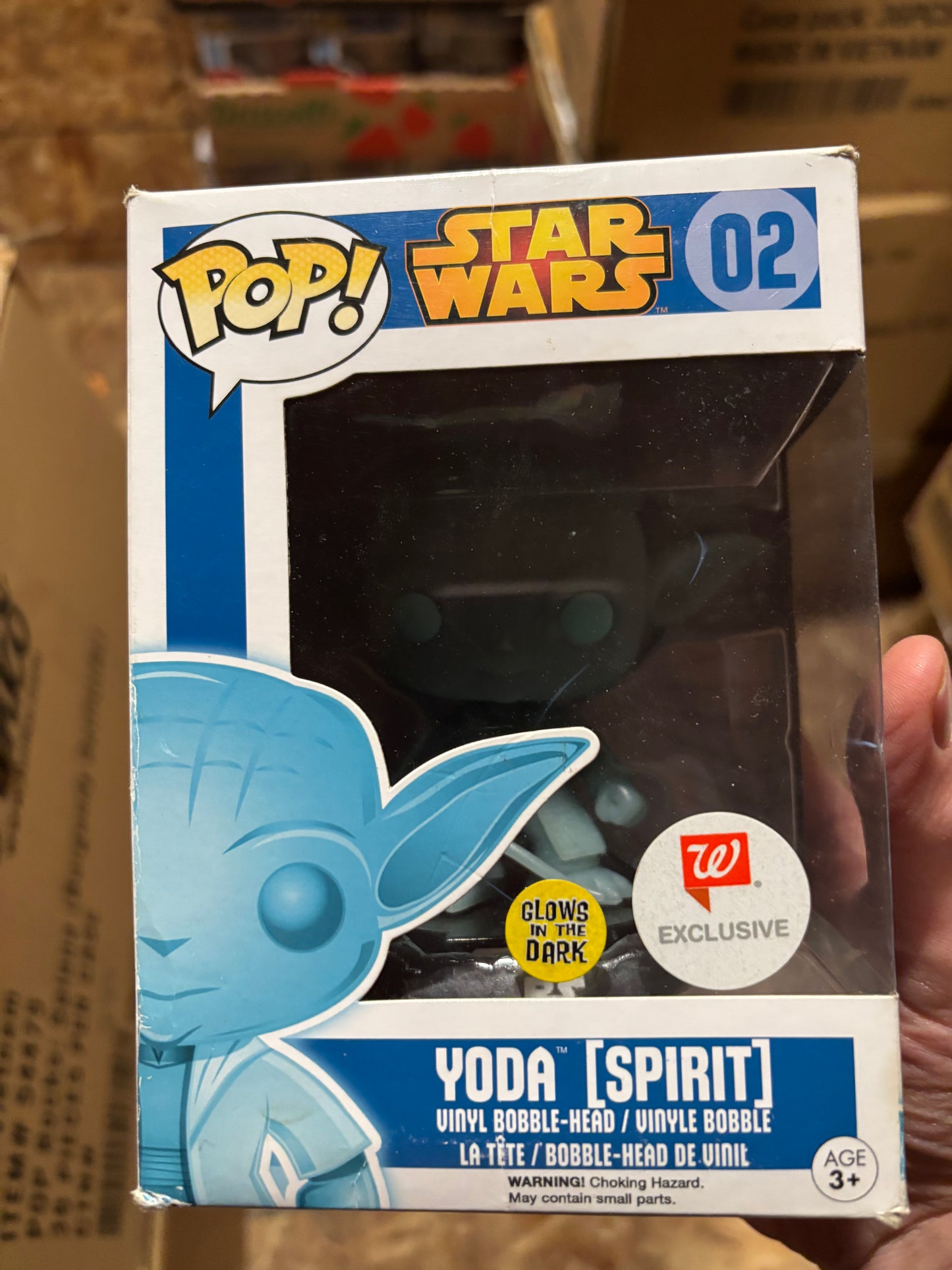 Funko Pop : Star wars : Yoda #02 Spirit  Walgreens Exclusive