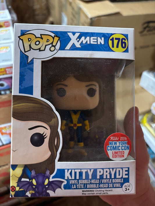 Funko Pop! Marvel X-Men Xmen: Kitty Pryde #176 New York Comic Con  2016 Exclusive
