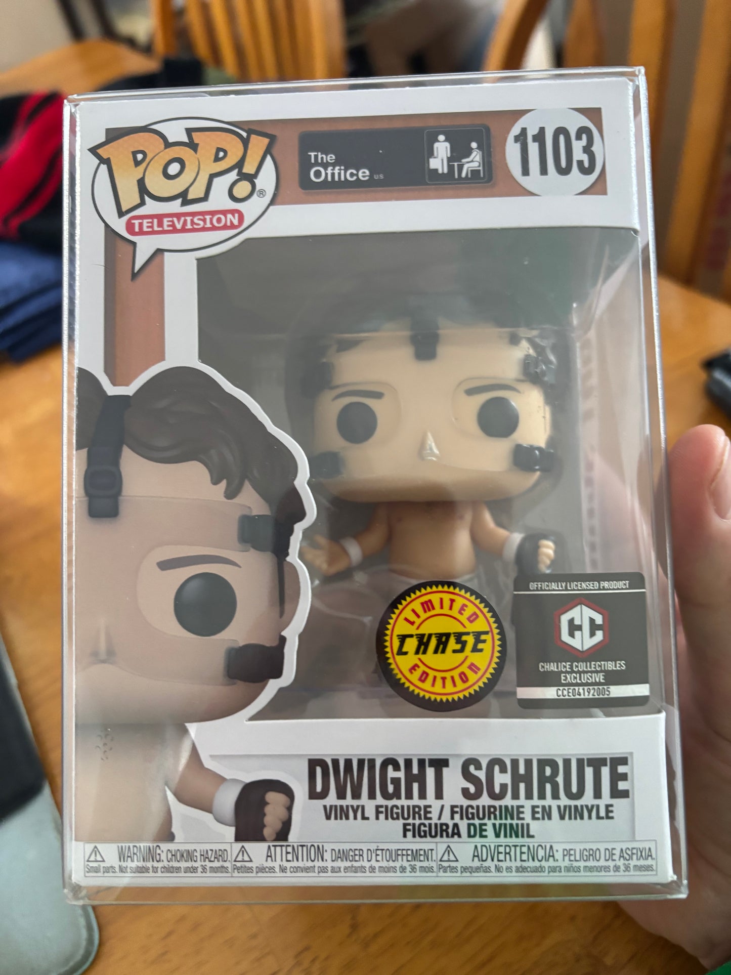 Funko Pop! : The Office : Dwight Schrute #1103 Chase Chalice Exclusive