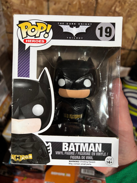 Dc Funko Pop : The Dark Knight : Batman #19 Dark purple box