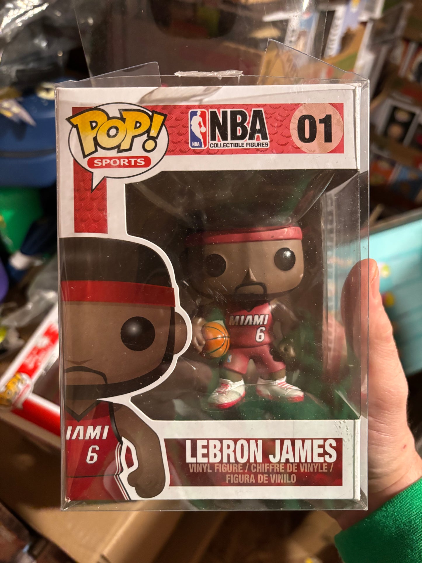 NBA Pop! Funko Lebron James #01 Miami Heat