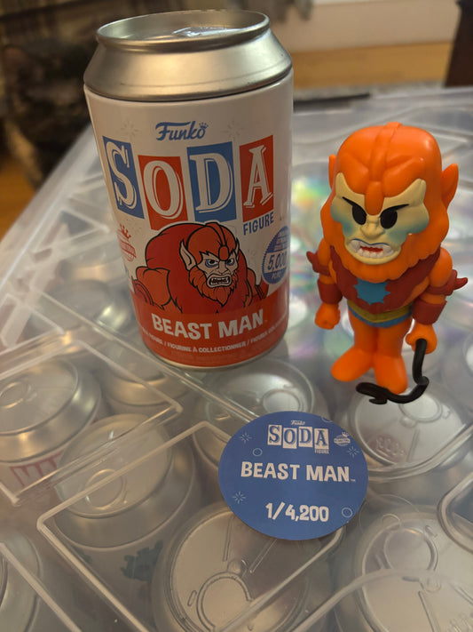 Funko Soda Common : Masters of Universe : Beast Man limited 4200