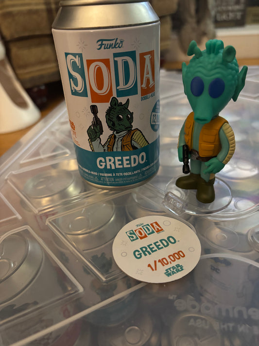 Funko Soda Common : Star Wars : Greedo limited 10000