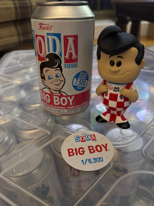 Funko Soda Common : Ad Icons : Big Boy limited 6300
