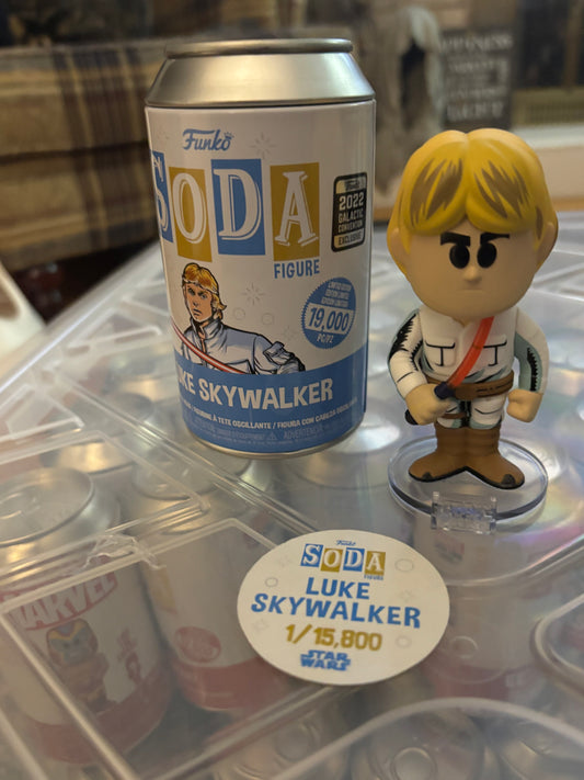 Funko Soda Common : Star Wars Luke Skywalker limited 15800