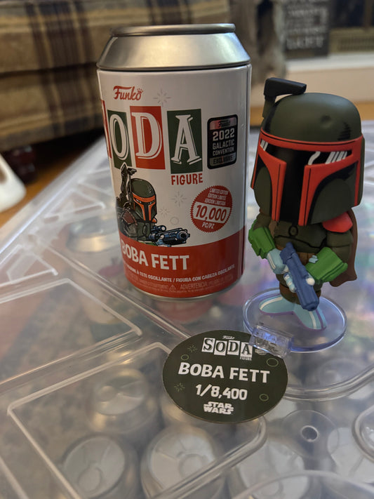 Funko Soda Common : Star Wars : Boba Fett limited 8400