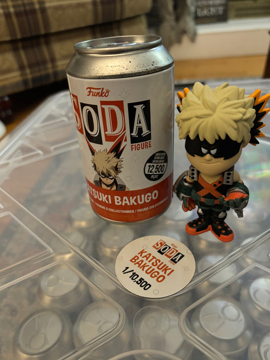 Funko Soda Common : Anime : My Hero Academia Katsuki Bakugo limited 10500