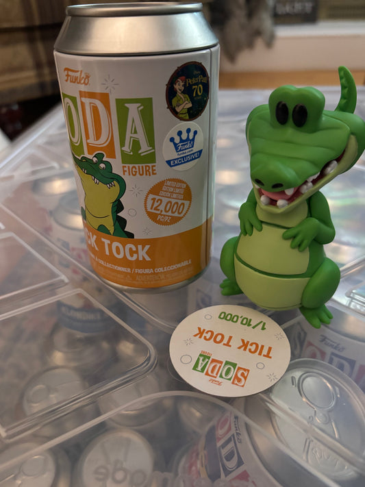 Funko Soda Common : Disney : Tick Tock Funko Store Exclusive limited 10000