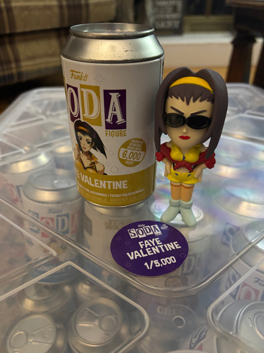 Funko Soda Common : Anime : Cowboy Bebop : Faye Valentine limited 5000