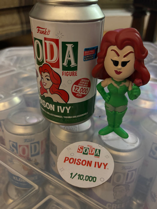 Funko Soda Common : Dc Comics : Poison Ivy 2021 Fall Exclusive Limited 10000