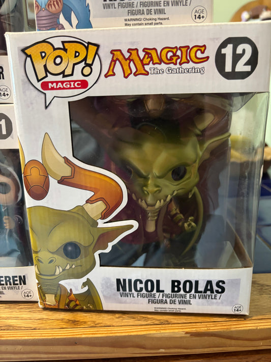 Funko Pop! Games: Magic The Gathering :  Nicol Bolas #12 *damaged box