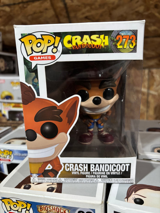 Funko Pop : Video Games : Crash Bandicoot #273