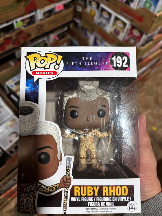 FUNKO POP! Movies:  The Fifth Element : Ruby Rhod #192