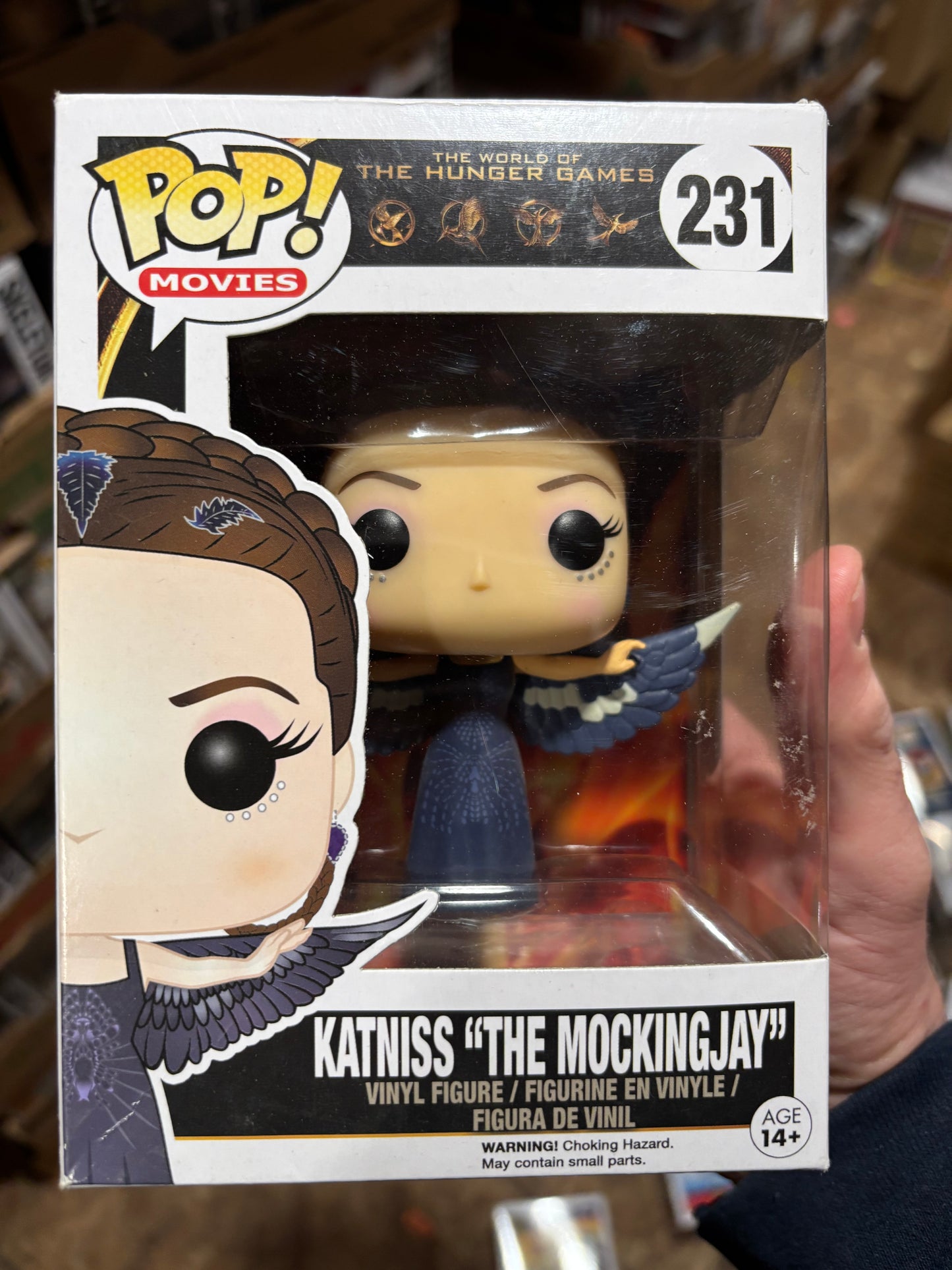 Funko Pop! Movies: The Hunger Games : Katniss Everdeen #231 The mocking jay
