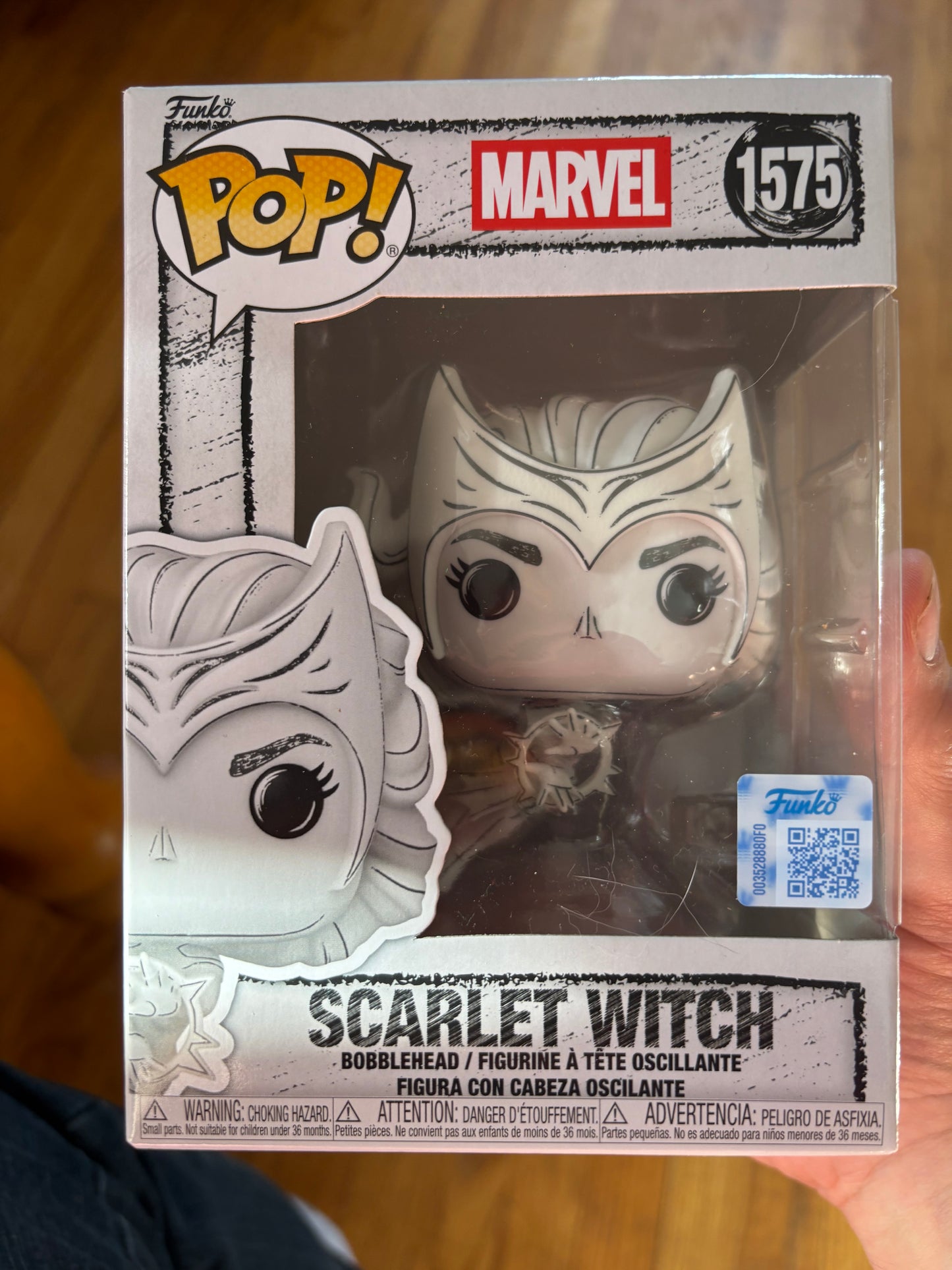 Marvel Pop!  Scarlet Witch #1575 Sketch Exclusive