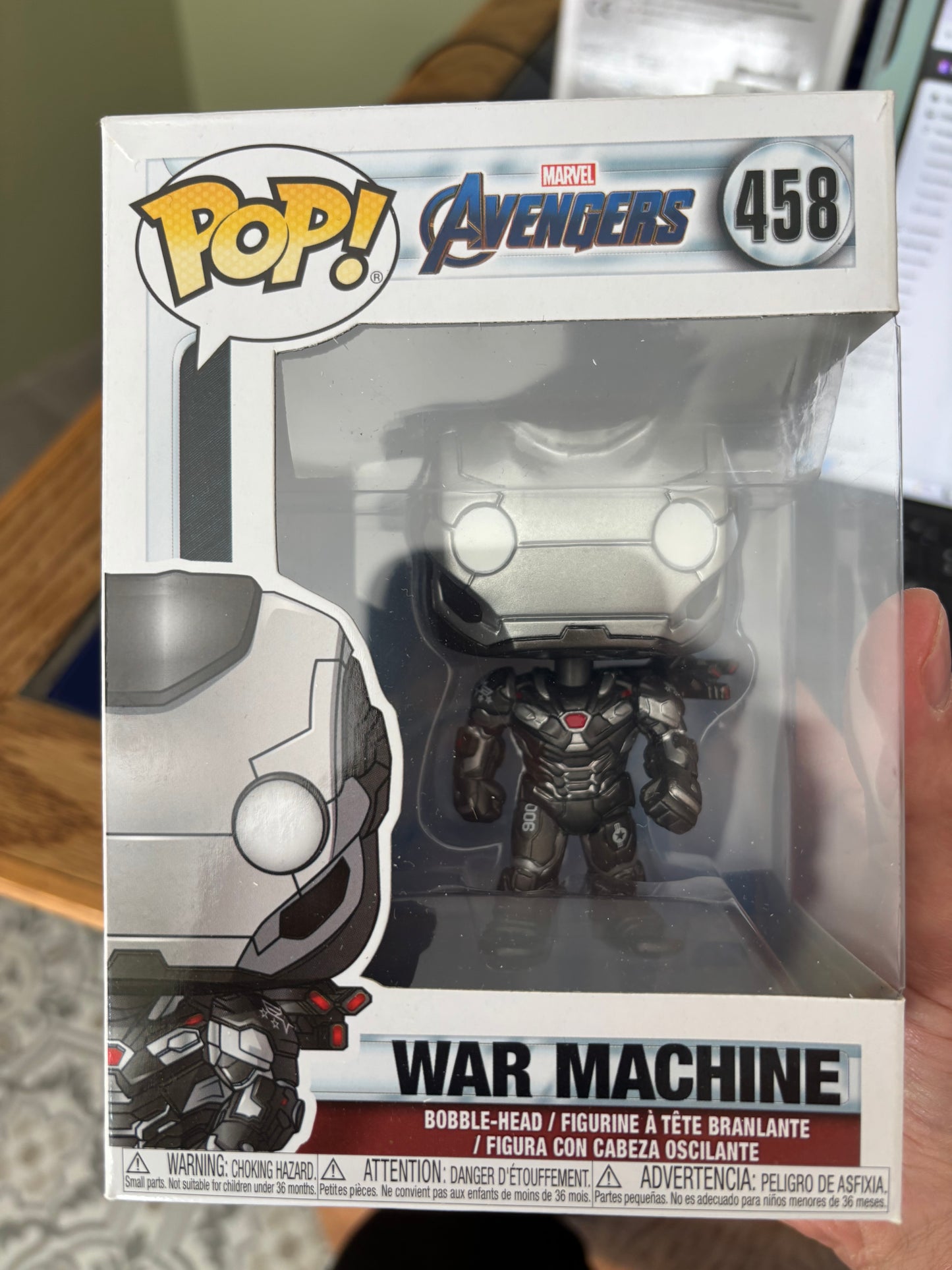 Funko Pop! Marvel  War Machine #458 Avengers