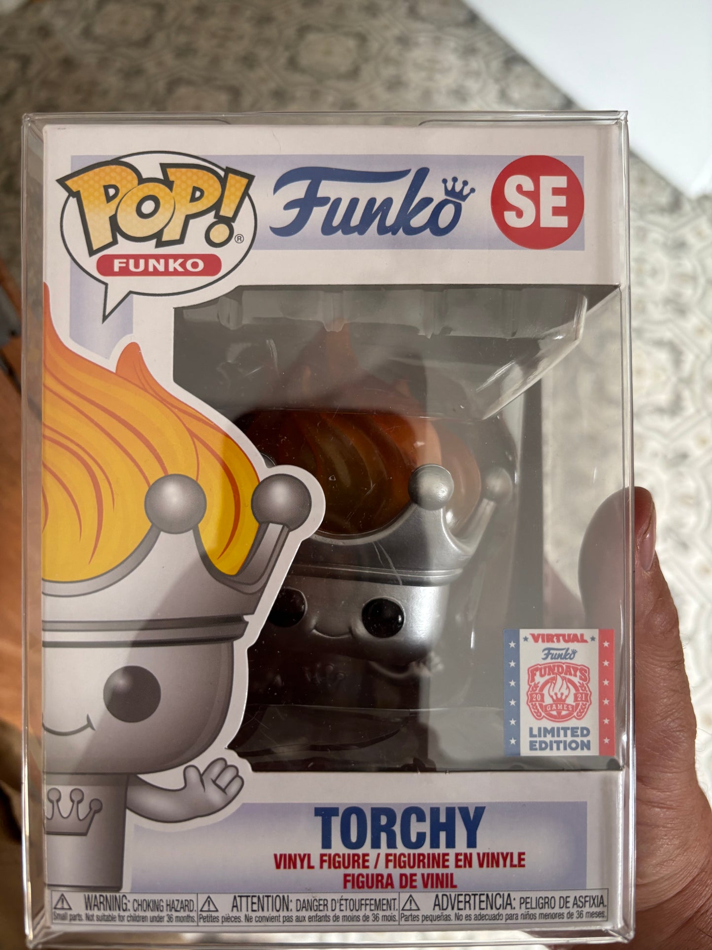 Funko Pop! AD Icons: Torchy SE Virtual Fundays Limited Edition Exclusive