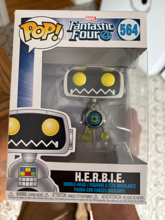 Funko Marvel Pop!  Fantastic Four : Herbie H.E.R.B.I.E. #564