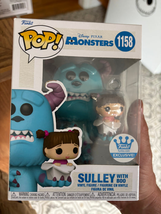 Funko Pop Disney: Monsters Inc : Sulley #1158 Funko Store Exclusive