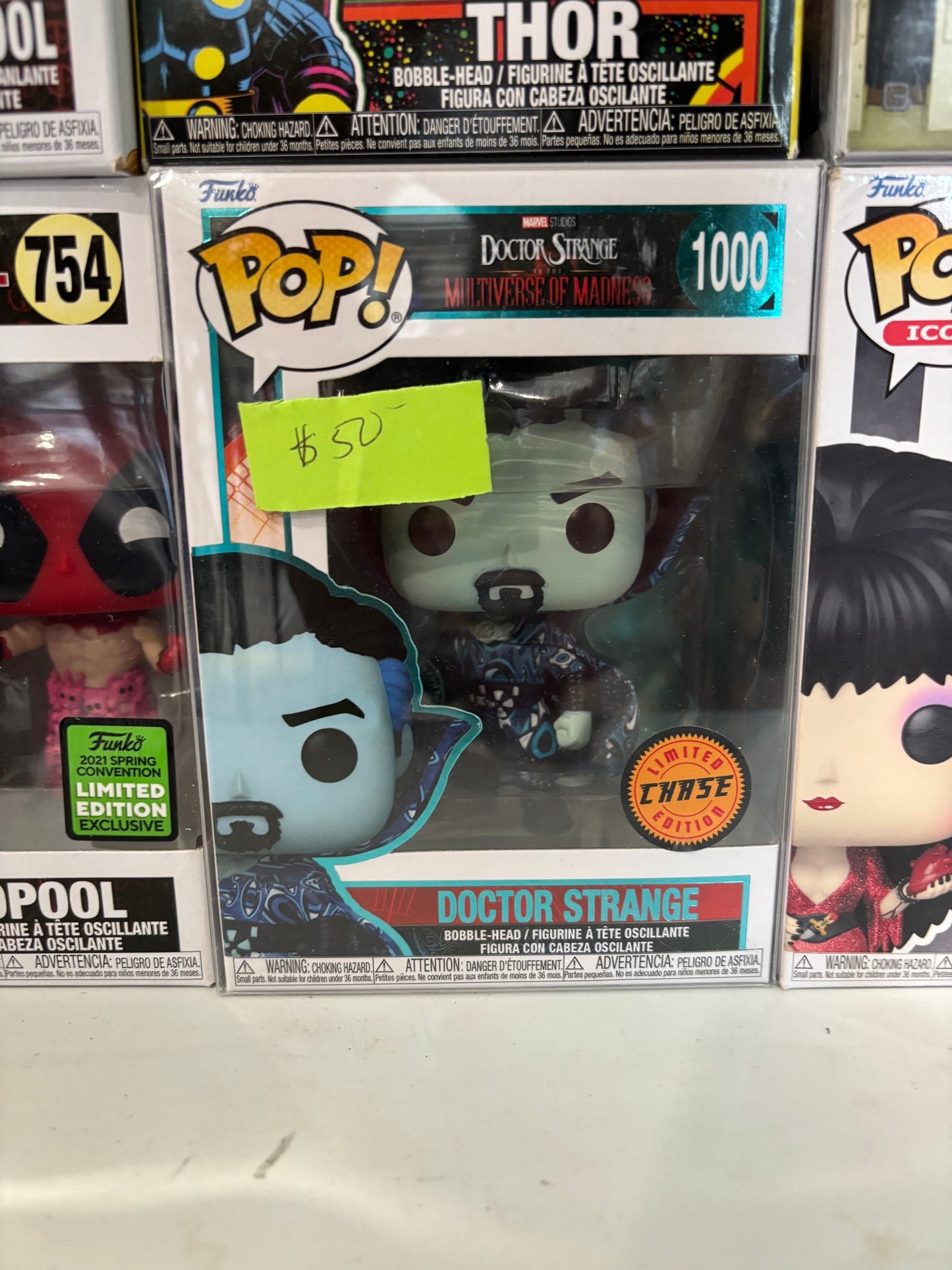 Funko Marvel Pop!  Doctor Strange Multiverse of Madness : Doctor Strange #1000 Chase