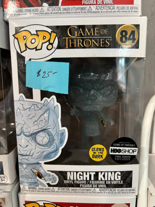 Funko Pop - Game of Thrones - Night King #84 GID HBO SHOP Exclusive