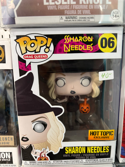Funko Pop!  Drag Queen : Sharon Needles #06 Hot topic Exclusive
