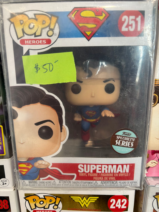 Dc Comics FUNKO POP!  Superman #251 Specialty Series Exclusive