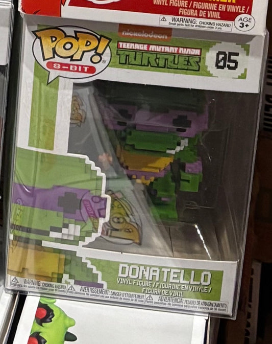 Funko Pop!  Teenage Mutant Ninja Turtles :  Donatello #05 8 Bit
