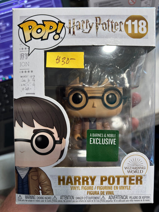 Funko Pop! Movies: Harry Potter - Harry Potter #118 Barnes and Noble Exclusive