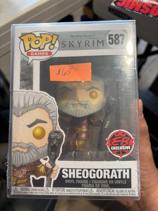 Funko Pop : Video Games : Elder Scrolls Skyrim : Sheogorath #587 Eb Games Exclusive