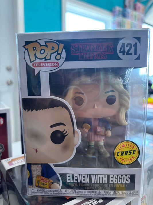 Stranger Things Pop!  Eleven with Eggos #421 Chase